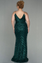 Макси Вечернее Плюс Изумрудно-зеленый ABU1661