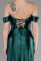 Вечерние Платья Длинный Изумрудно-зеленый ABU3611