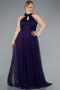 Макси Вечернее Плюс Тёмно-пурпурный ABU3253