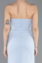 Вечерние Платья Длинный Голубой ABU5747