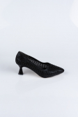 Вечерняя Обувь С Камнями Черный MJ5152