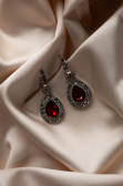Серьги красный UK527