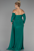 Макси Вечернее Плюс зелёный ABU3352