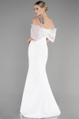 Вечерние Платья Длинный Белый ABU3601