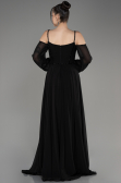 Вечерние Платья Длинный Сифон Черный ABU3914