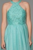Mini Mint Mezuniyet Elbisesi ES3578