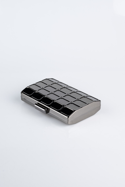Вечерние Сумочки Металлический Платиновый KC806