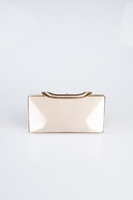 Вечерние Сумочки Атласный Телесный V729