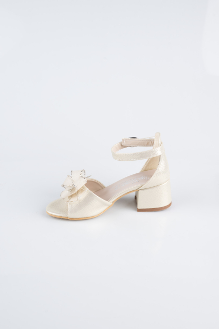 Обувь для Детей Кожаный Золотой SE712